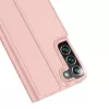 Dux Ducis Skin Pro holsterio dangtelis su atvartu Samsung Galaxy S22+ (S22 Plus) rožinis