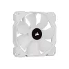 Corsair iCUE SP120 RGB ELITE Performance 120mm Balta PWM ARGB korpuso ventiliatoriaus trigubas rinkinys