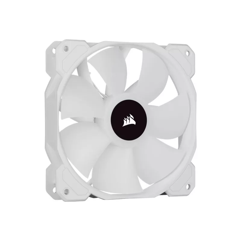 Corsair iCUE SP120 RGB ELITE Performance 120mm Balta PWM ARGB korpuso ventiliatoriaus trigubas rinkinys