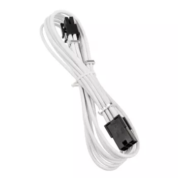 PCIe 6 kontaktų ilginamasis laidas BITFENIX Alchemy 45 cm baltas įvore