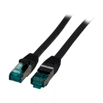 EFB-Elektronik RJ45 komutacinis kabelis Cat.6A S/FTP LSZH juodas 0,15 m Gamintojas: EFB Elektronik (MK6001.0,15B)