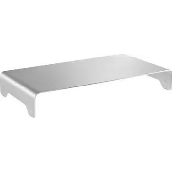 SpeaKa Professional SP-MR-300 monitoriaus stovas aliuminis aukščio diapazonas: 63 mm sidabrinis (SP-9007472)