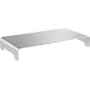 SpeaKa Professional SP-MR-300 monitoriaus stovas aliuminis aukščio diapazonas: 63 mm sidabrinis (SP-9007472)