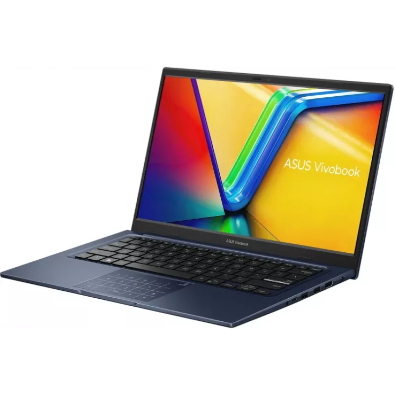Nešiojamas kompiuteris ASUS Vivobook 14 X1404VA-V14.I38128 14 colių FHD, Intel Core i3-1315U, 8GB RAM, 128GB SSD, Windows 11 Home (S režimas), Tyliai mėlyna