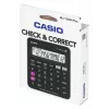 Stalinis skaičiuotuvas CASIO MJ-120D PLUS — pagrindinis 12 skaitmenų, baterija/saulės energija, 35 klavišai, mokesčių ir kvadratinė šaknis, juodas