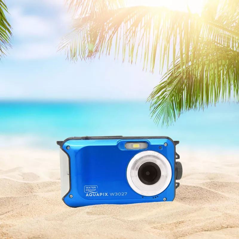 Kompaktiška kamera Easypix W3027 Wave 5 MP 1280 x 720 pikselių Mėlyna