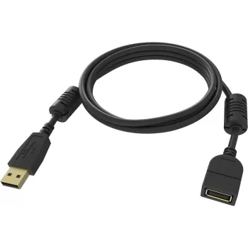 USB laidas Vision TC-2MUSBEXT-BL USB 2.0 2 m juodas