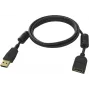 USB laidas Vision TC-2MUSBEXT-BL USB 2.0 2 m juodas
