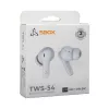 Ausinės SBOX EB-TWS54 baltos