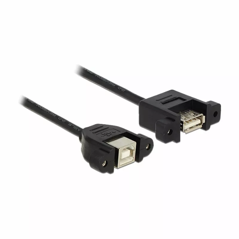 USB laidas DeLOCK USB 2.0 B/A 0,25 m
