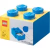 LEGO stalo stalčius 4, mėlynas dėžutė su kaištukais
