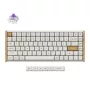 Belaidė mechaninė klaviatūra Keychron K2 Special Edition White RGB apšviesta, kompaktiškas 75% išdėstymas