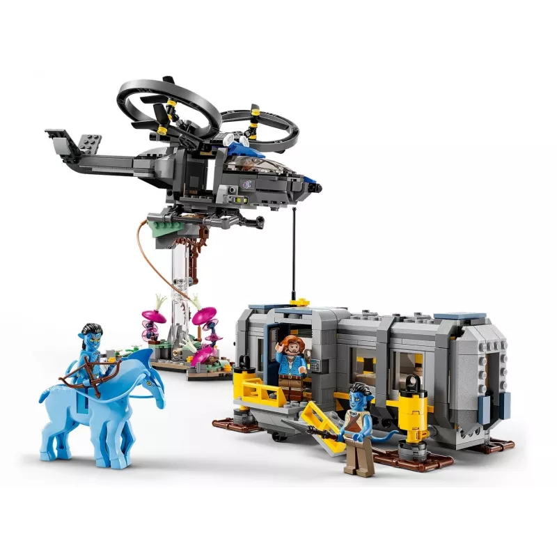 LEGO Avatar Plaukiojantys kalnai: 26 vieta ir RDA Samson rinkinys 75573, įvairių spalvų