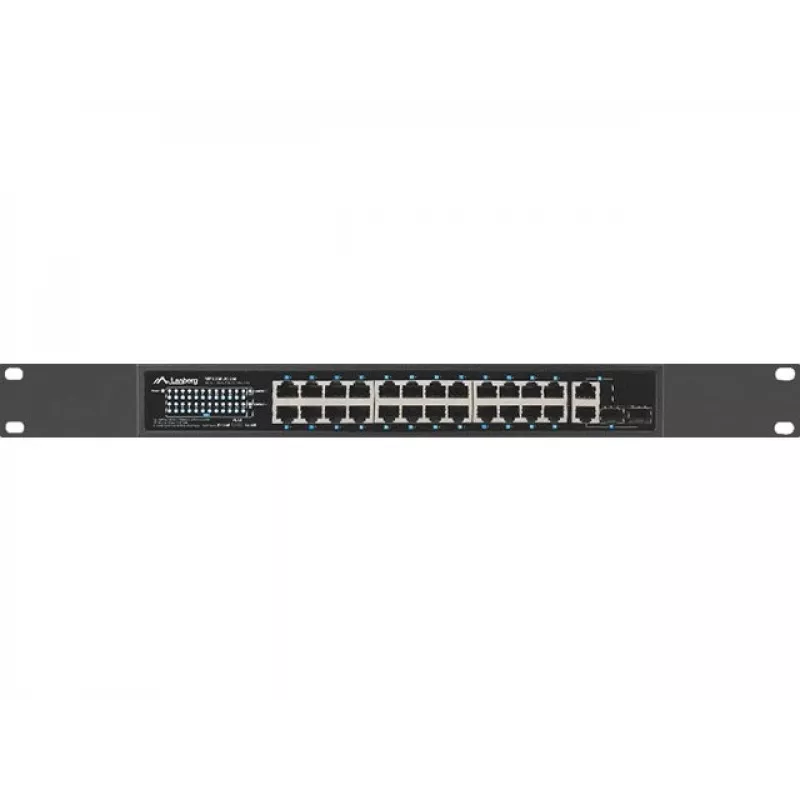 Lanberg RSFE-24P-2C-250 tinklo komutatorius nevaldomas Gigabit Ethernet (10/