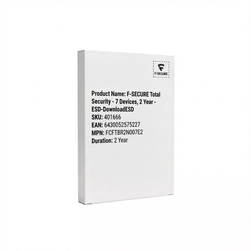 F-SECURE Total Security - 7 įrenginiai, 2 metai - ESD-DownloadESD