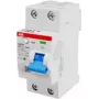 ABB Stotz S&J nuotėkio srovės grandinės pertraukiklis B tipas 2P 25A, 30mA, 3kA, 2TE F202B-25/0,03-2TE (2CSF202568R1250)
