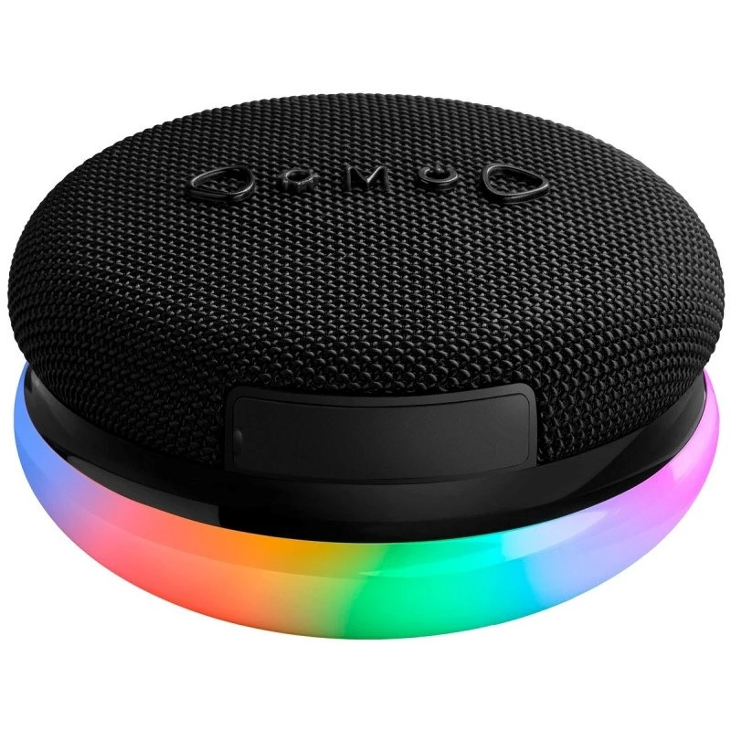Nešiojama „Bluetooth“ kolonėlė DEFENDER ENJOY 40 — 7 W RMS, „Bluetooth 5.3“, LED apšvietimas, LiPo baterija, 9 val., juoda