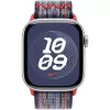 42 mm Mėlyna/Raudona Nike Sport Loop