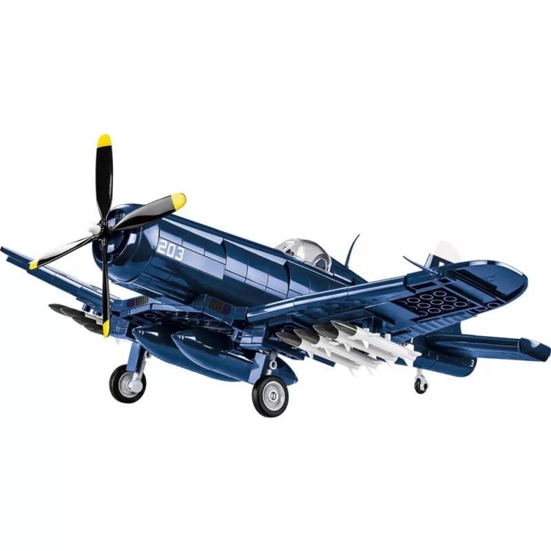 Statybiniai blokai COBI F4U-4 Corsair 520 vienetų Korėjos karas