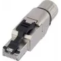 “Lapp” Ethernet jungtis ED-IE-AXS-6A-B-20-FC 21700653, RJ45 montuojama lauke adapteris, ekranuota