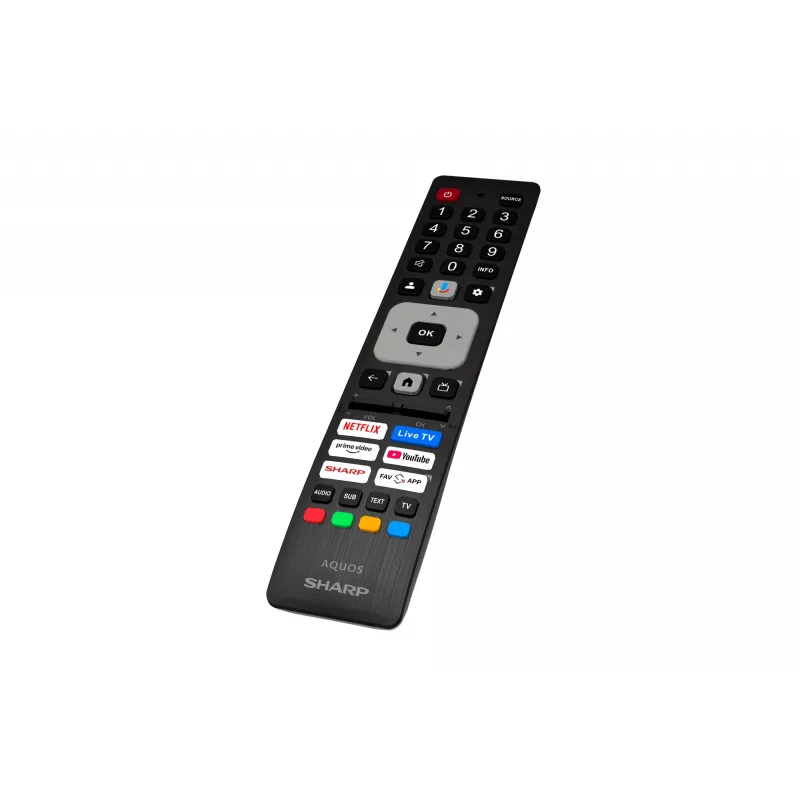 Sharp 43HP6265E TV Google UHD juoda