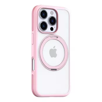 Telefono dėklas Torras R Fusion serija, skirtas iPhone 16 Pro — rožinis (MPN: X00FX1879)