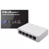 Tinklo komutatorius QOLTEC 52247 5 x RJ45 prievadai 1000Mbps Gigabitinis nevaldomas