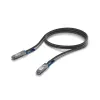 Ubiquiti tiesioginio prijungimo varinis kabelis QSFP28 100 Gbps 1 m UACC-DAC-QSFP28-1M: QSFP28, 100 Gbps