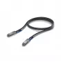 Ubiquiti tiesioginio prijungimo varinis kabelis QSFP28 100 Gbps 1 m UACC-DAC-QSFP28-1M: QSFP28, 100 Gbps