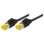 Tecline 722015S eterneto komutacinis kabelis, juodas