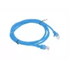 Tinklo kabelis Lanberg PCU6-10CC-0150-B RJ45 Cat6 1,5 m mėlynas