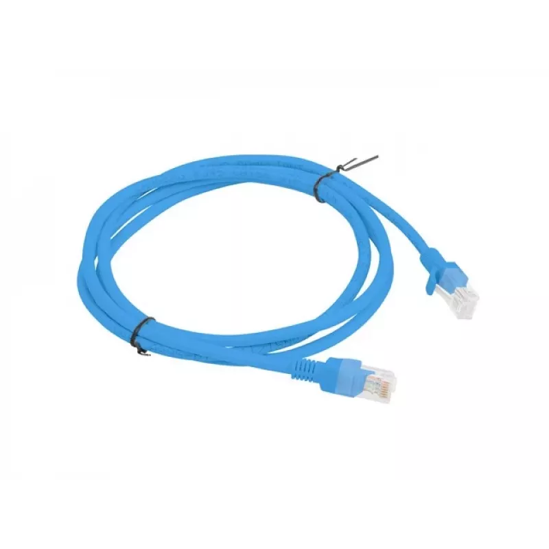 Tinklo kabelis Lanberg PCU6-10CC-0150-B RJ45 Cat6 1,5 m mėlynas