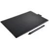 Wacom One by Medium graphic tablet Juoda, Raudona 2540 lpi 216 x 135 mm USB