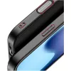 Apsauginis telefono dėklas Nevox StyleShell NYLO, skirtas iPhone 17, 6,3 colio, juodas