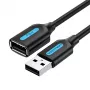 USB 2.0 ilginimo kabelis Vention CBIBJ 5 m — USB-A kištukas į USB-A lizdą, juodas
