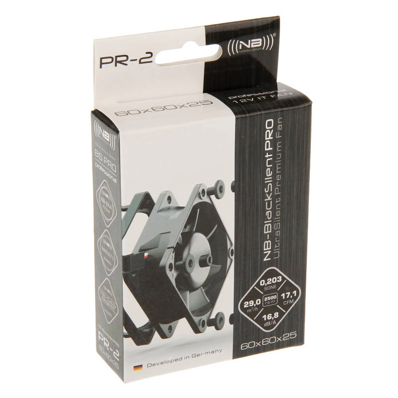Fan Noiseblocker JuodaSilentPro PR-2