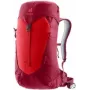 Daypack DEUTER AC Lite 16 cherry-masala — 16 L lengva ventiliuojama kuprinė