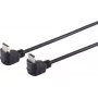 Monitoriaus laidas ShiverPeaks HDMI Type A į HDMI Type A kampinis 1,5 m