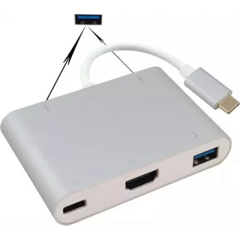 Docking station helos 288389 USB 3.1 Type-C su 4K HDMI išvestimi