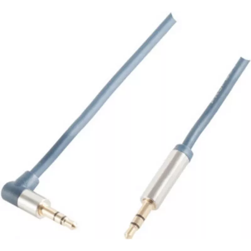 Garso kabelis 3,5 mm ShiverPeaks SP-PROFESSIONAL 5 m mėlynas chromas