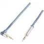 Garso kabelis 3,5 mm ShiverPeaks SP-PROFESSIONAL 5 m mėlynas chromas
