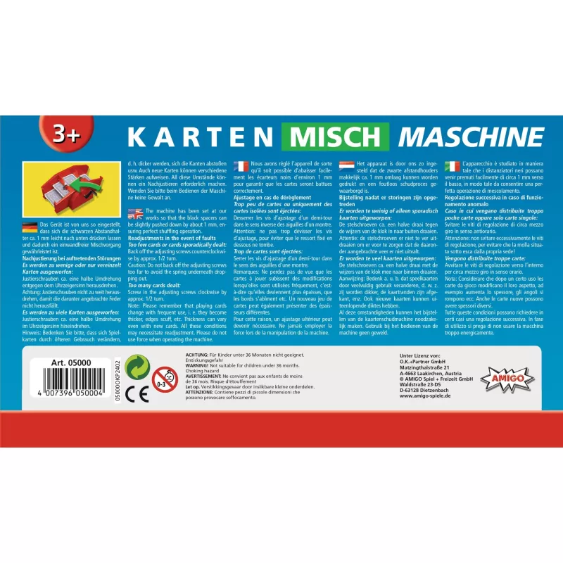 Kartenmischmaschine (Raudona)