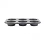 Muffin keptuvė Salter BW07035BRMFOB 6 puodelių nelimpanti kepimo forma