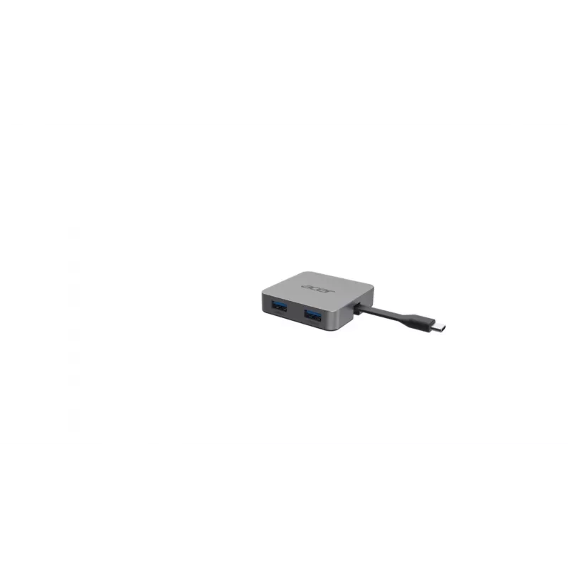 Acer 4-in-1 Type-C Dongle Wired USB 3.2 Gen 1 (3.1 Gen 1) Type-C Sidabrinė