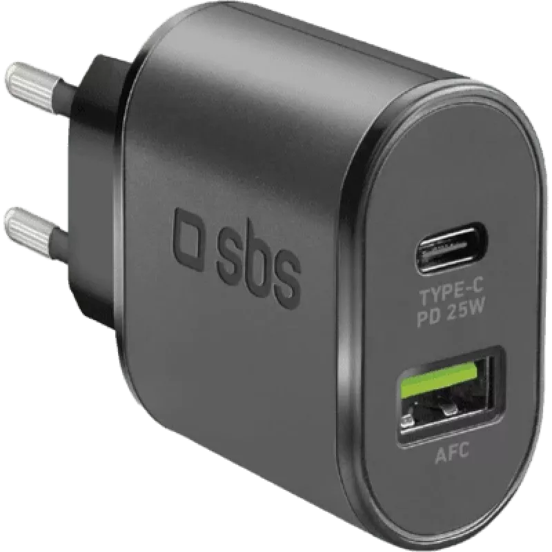 SBS TETRPD25W įkroviklis mobiliesiems įrenginiams juodas vidaus (TETRPD25W)