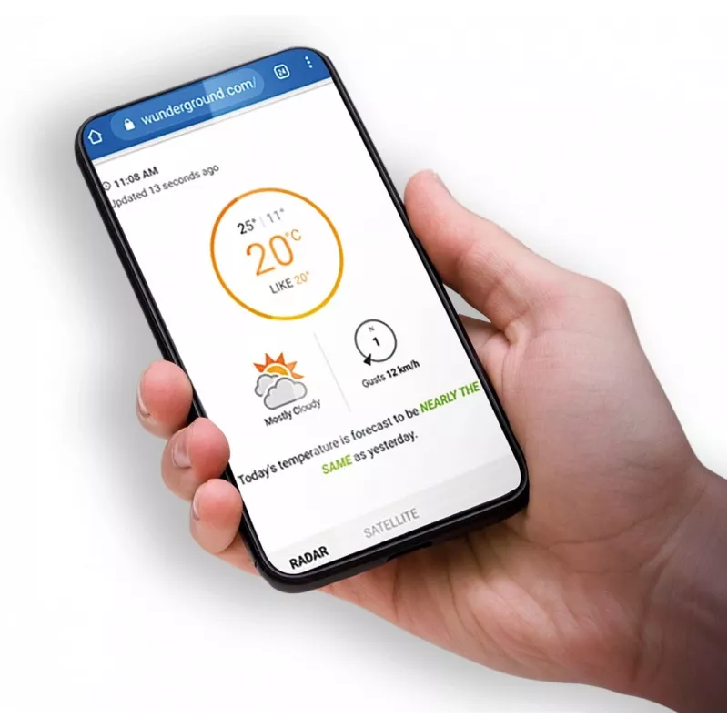 SENCOR SWS 12500 WiFi PRO stotis meteo