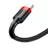 Mobiliojo telefono laidas Baseus 6953156278219 Raudonas 1m USB A USB C