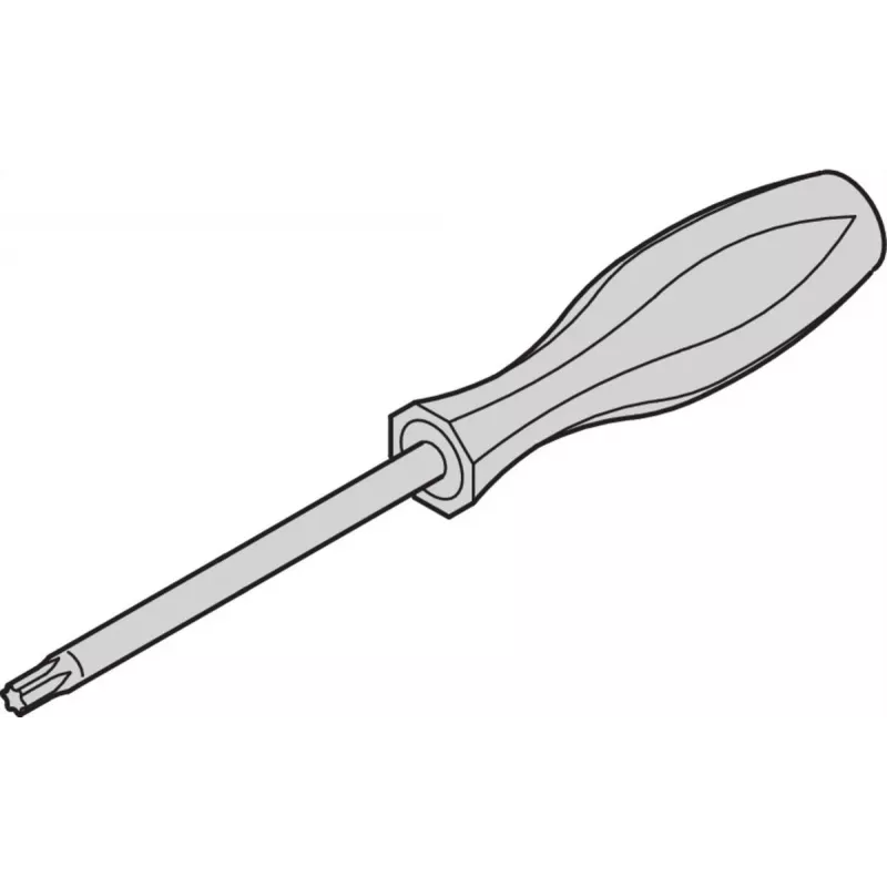 SCHROFF TORX-atsuktuvas (T10X80) (64560230)