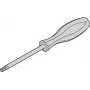 SCHROFF TORX-atsuktuvas (T10X80) (64560230)
