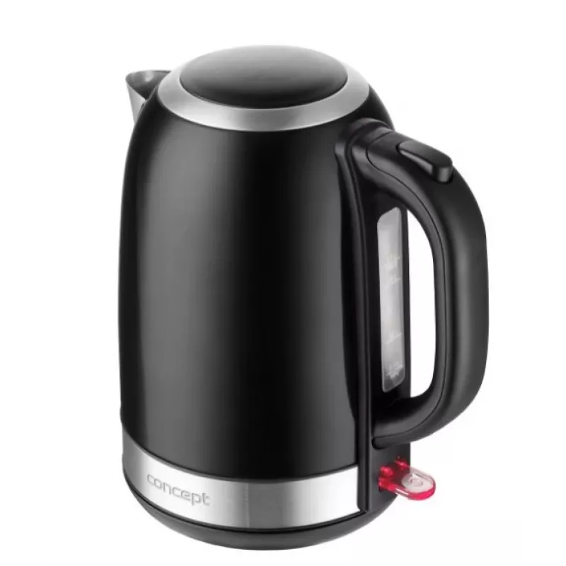 Elektrinis virdulys Concept Solution RK3245 — 1,7 l, 2200 W, nerūdijantis plienas, juodas